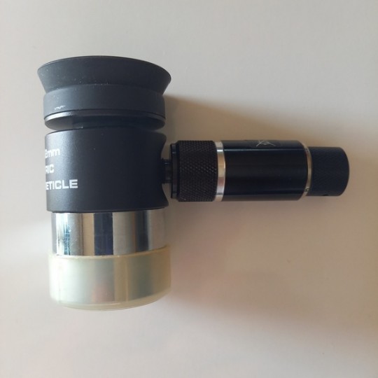 Oculare Reticolo Illuminato Plossl 12,5mm 1,25'' - Per Astrofotografia E Telescopi - Foto 10