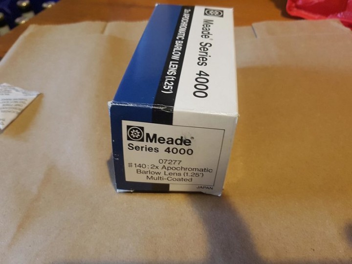 VENDO Meade 4000 series 140 2x Apo Barlow 1,25" Japan Astrosell