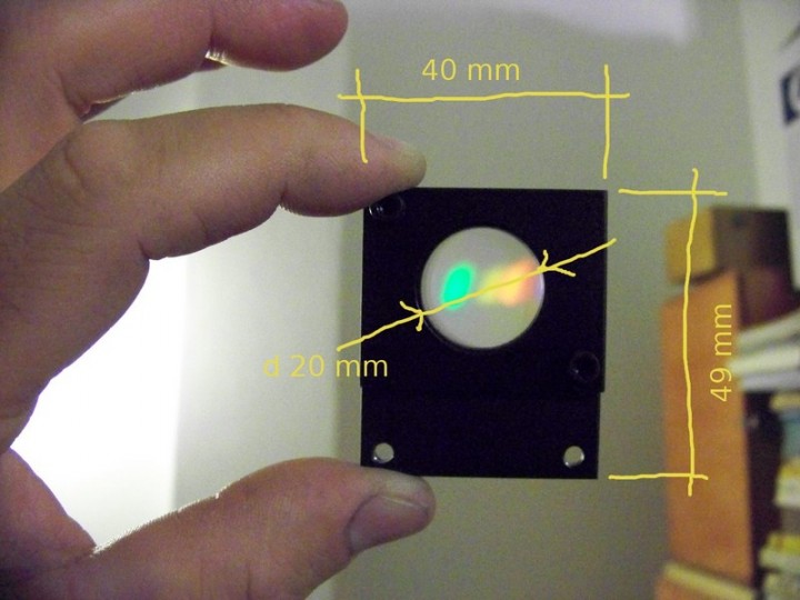 Griglia Di Diffrazione Per Ottica - 50-600 Linee/mm, Per Esperimenti Scientifici E Scuola - Foto 4