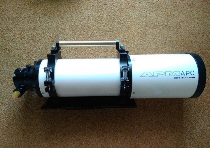 VENDO LZOS 100 800 ultimate APO telescope Strehl 0.987