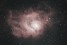 Nebulosa Laguna. Foto con Canon 450D, Riduttore di focale, filtro L-Extreme