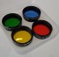 Set completo di 4 filtri con custodia protettiva